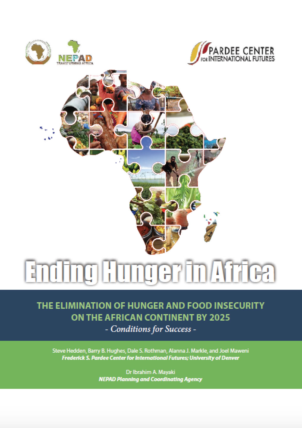 Ending hunger in Africa The elimination of hunger and food insecurity